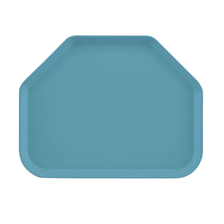 Cambro 1418TR518 I Camtray Trapezoid Tray I 355x457mm I Robin Egg Blue I Case of 12