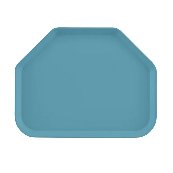 Cambro 1418TR518 I Camtray Trapezoid Tray I 355x457mm I Robin Egg Blue I Case of 12
