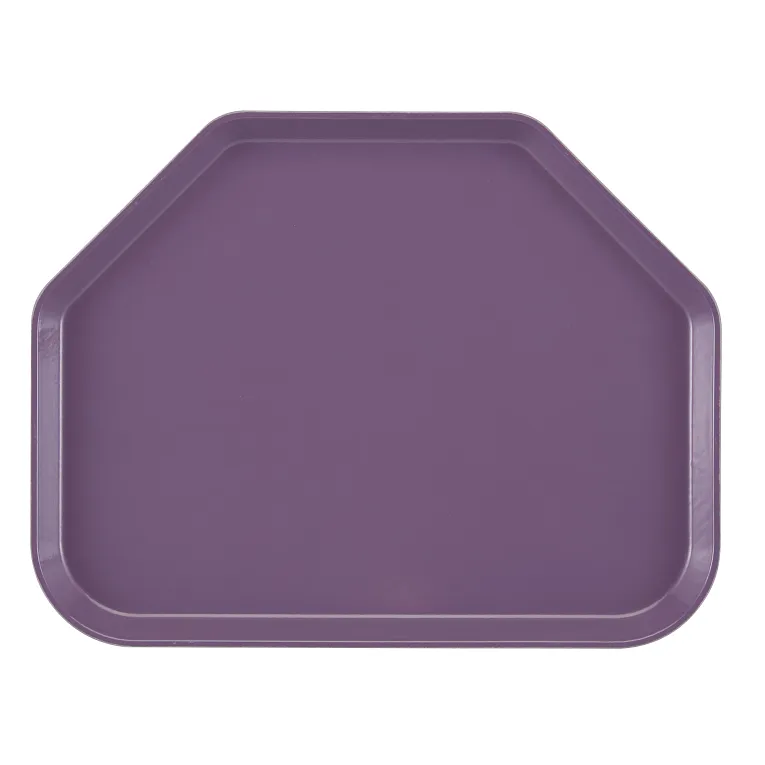 Cambro 1418TR551 I Camtray Trapezoid Tray I 355x457mm I Grape I Case of 12