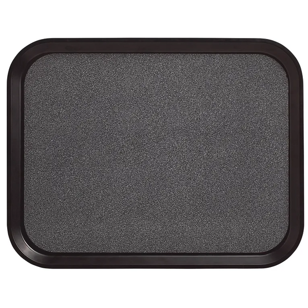Cambro 1418VC382 I Non-Slip Versa Camtray I 360x460mm I Black w/ Pebbled Black I Case of 12