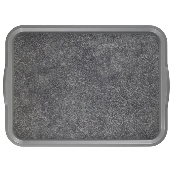 Cambro 1418VCH381 I Non-Slip Versa Camtray with Handles I 360x460mm I Pearl Gray w/ Titan I Case of 12