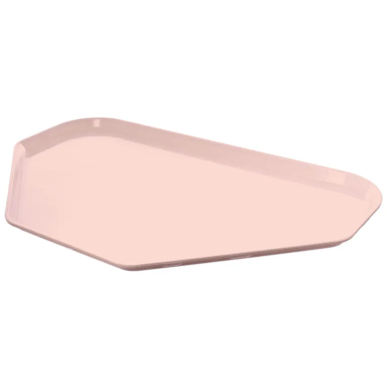 Cambro 1422TR106 I Camtray Trapezoid Tray I 355x560mm I Light Peach I Case of 12