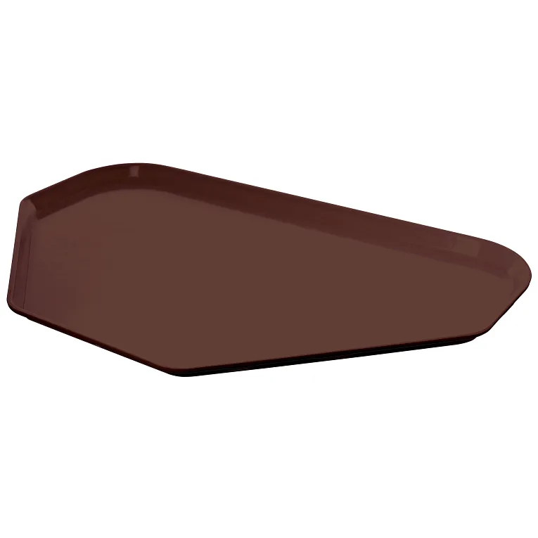 Cambro 1422TR116 I Camtray Trapezoid Tray I 355x560mm I Brazil Brown I Case of 12