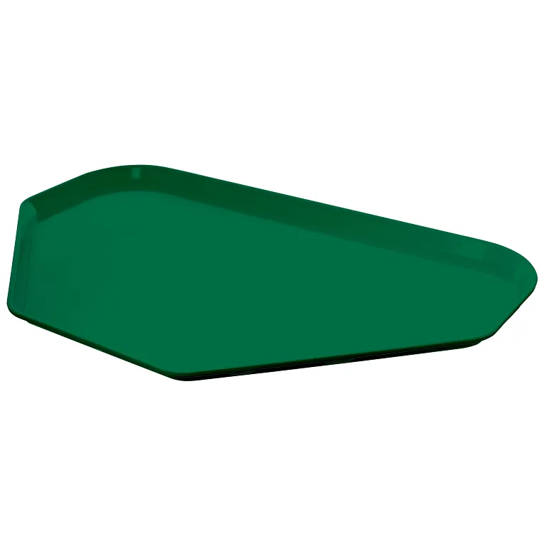 Cambro 1422TR119 I Camtray Trapezoid Tray I 355x560mm I Sherwood Green I Case of 12