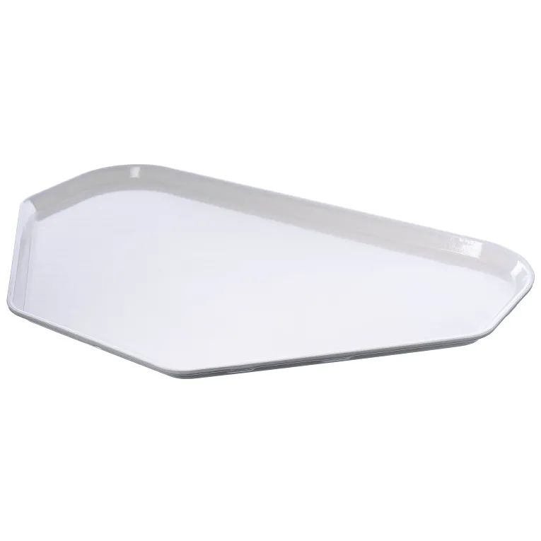 Cambro 1422TR148 I Camtray Trapezoid Tray I 355x560mm I White I Case of 12