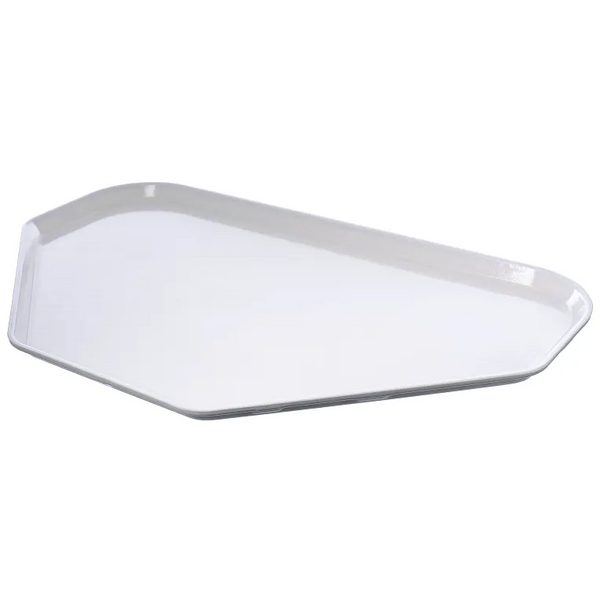 Cambro 1422TR148 I Camtray Trapezoid Tray I 355x560mm I White I Case of 12