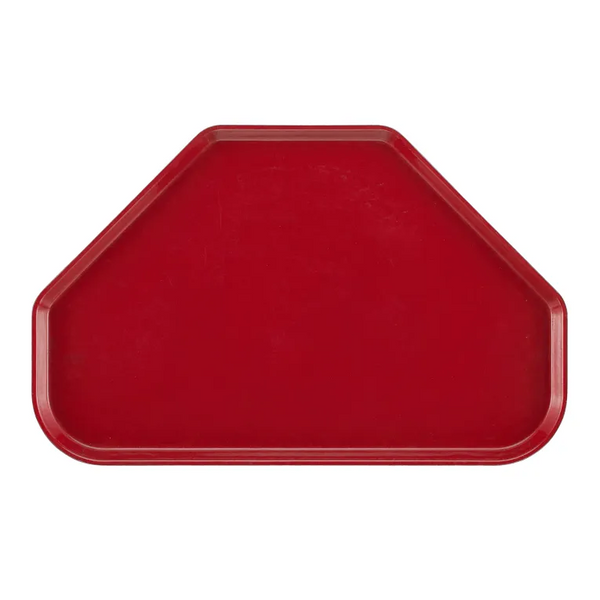 Cambro 1422TR221 I Camtray Trapezoid Tray I 355x560mm I Ever Red I Case of 12