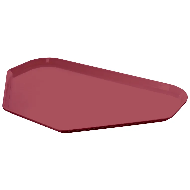 Cambro 1422TR410 I Camtray Trapezoid Tray I 355x560mm I Raspberry Cream I Case of 12