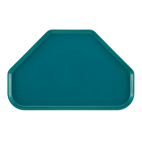 Cambro 1422TR414 I Camtray Trapezoid Tray I 355x560mm I Teal I Case of 12