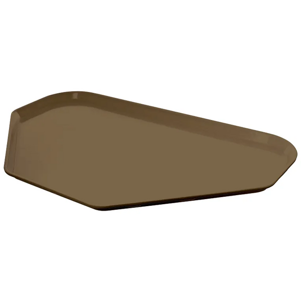 Cambro 1422TR513 I Camtray Trapezoid Tray I 355x560mm I Bayleaf Brown I Case of 12