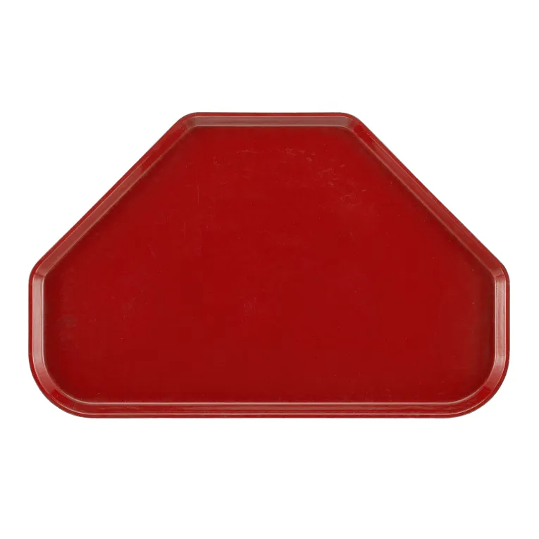Cambro 1422TR521 I Camtray Trapezoid Tray I 355x560mm I Cambro Red I Case of 12