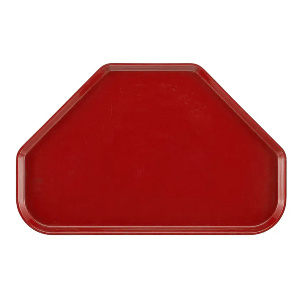 Cambro 1422TR521 I Camtray Trapezoid Tray I 355x560mm I Cambro Red I Case of 12