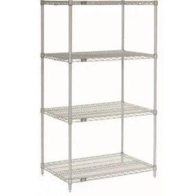 Atlas 24307EPL | 4 Shelf Wire Shelving Kits | 610 mm Deep | 760 mm Wide