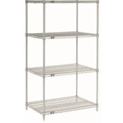 Atlas 14727EPL | 4 Shelf Wire Shelving Kits | 355 mm Deep | 1830 mm Wide