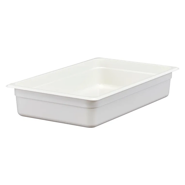 Cambro 14CW148 I GN 1/1 Food pan 100 mm Deep I 13 L I White I Case of 6