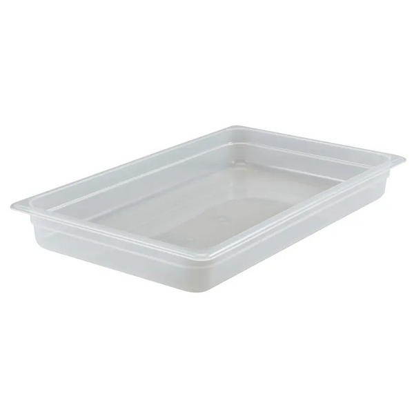 Cambro 14PP190 I GN 1/1 Food Pans 100 mm Deep I 13L I Translucent I Case of 6