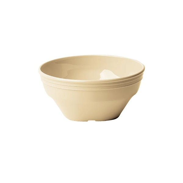 Cambro 150CW133 I Camwear Large Bowl w/ Square Base I 494 mL (16.7 oz) I Beige I Case of 48