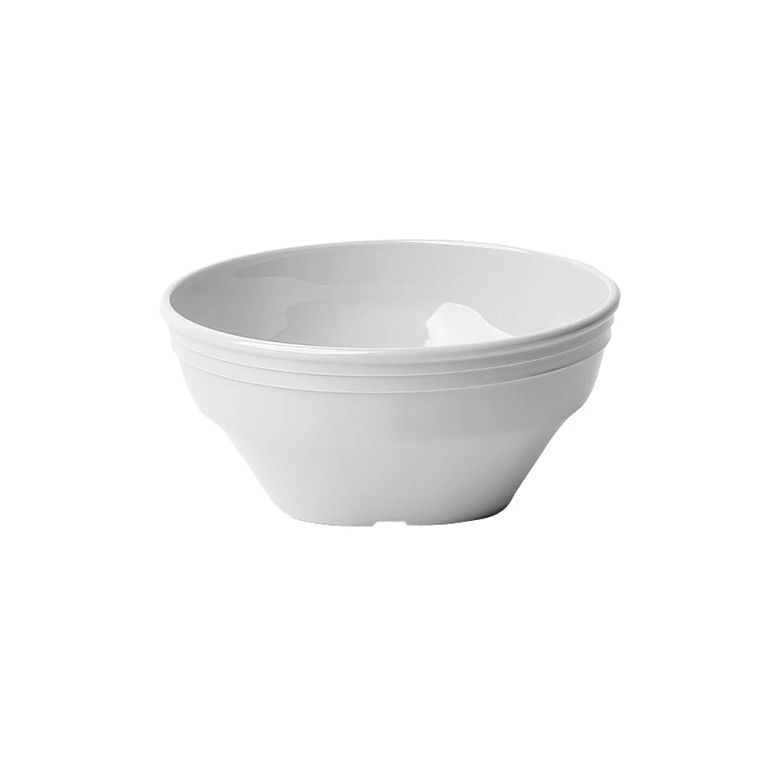 Cambro 150CW148 I Camwear Large Bowl w/ Square Base I 494 mL (16.7 oz) I White I Case of 48