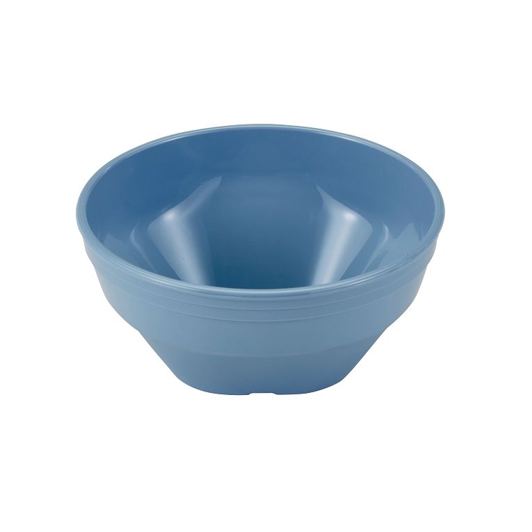 Cambro 150CW401 I Camwear Large Bowl w/ Square Base I 494 mL (16.7 oz) I Slate Blue I Case of 48