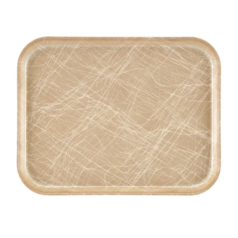 Cambro 1520214 I Camtray Rectangular Tray I 380x515mm I Abstract Tan I Case of 12