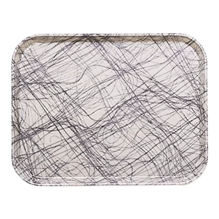 Cambro 1520277 I Camtray Rectangular Tray I 380x515mm I Swirl Gray I Case of 12