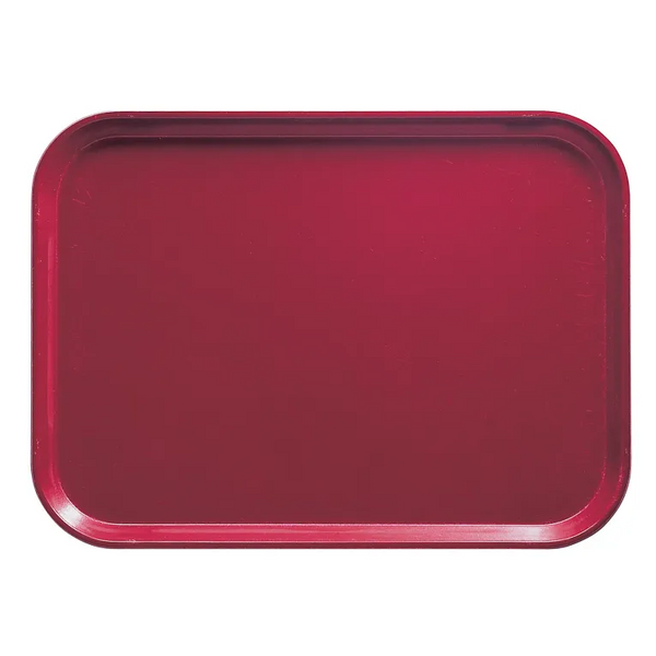 Cambro 1520505 I Camtray Rectangular Tray I 380x515mm I Cherry Red I Case of 12