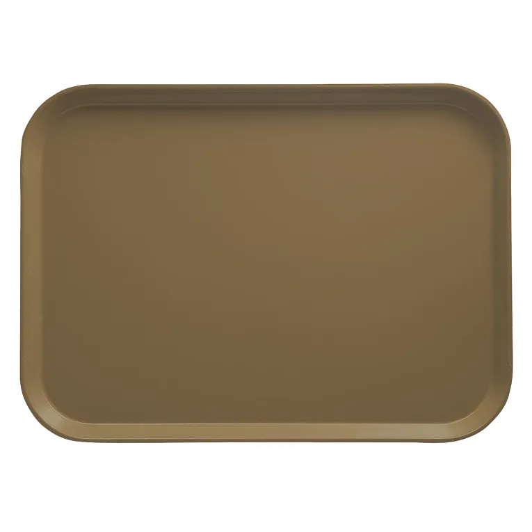 Cambro 1520513 I Camtray Rectangular Tray I 380x515mm I Bayleaf Brown I Case of 12