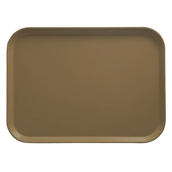 Cambro 1520513 I Camtray Rectangular Tray I 380x515mm I Bayleaf Brown I Case of 12