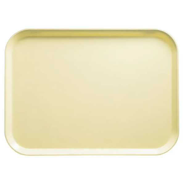 Cambro 1520536 I Camtray Rectangular Tray I 380x515mm I Lemon Chiffon I Case of 12