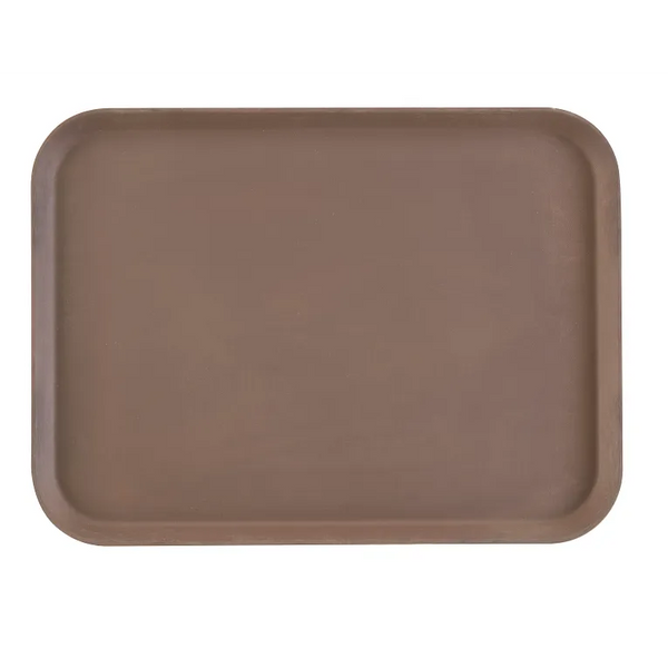 Cambro 1520CT138 I Camtread Rectangular Trays I 38 x 51.5 cm I Tavern Tan I Case of 12