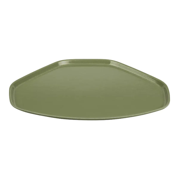 Cambro 1520TR428 I Camtray Trapezoid Tray I 370x495mm I Olive Green I Case of 12