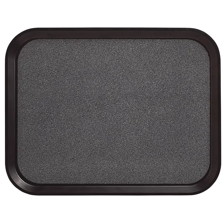 Cambro 1520VC382 I Non-Slip Versa Camtray I 380x510mm I Black w/ Pebbled Black I Case of 12