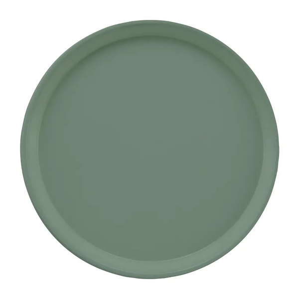 Cambro 1550107 I Camtray Round Tray I 16" (405 mm) Low Profile I Pearl Gray I Case of 12