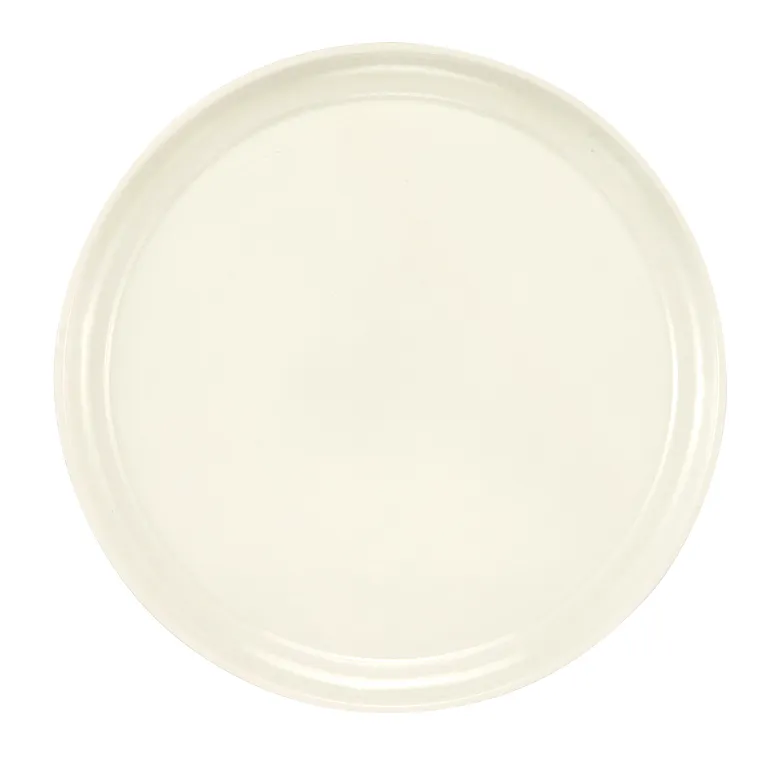 Cambro 1550148 I Camtray Round Tray I 16" (405 mm) Low Profile I White I Case of 12