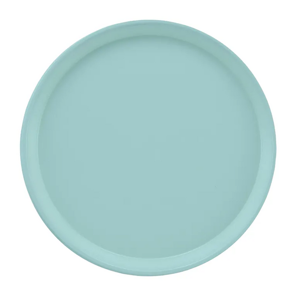 Cambro 1550177 I Camtray Round Tray I 16" (405 mm) Low Profile I Sky Blue I Case of 12