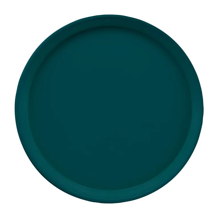 Cambro 1550401 I Camtray Round Tray I 16" (405 mm) Low Profile I Slate Blue I Case of 12