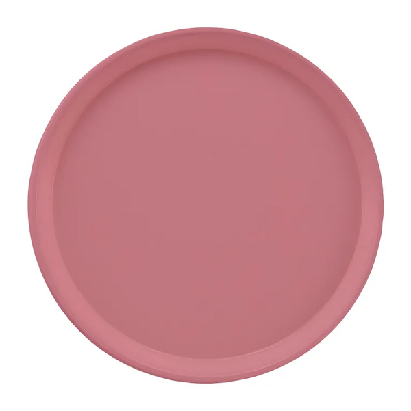 Cambro 1550409 I Camtray Round Tray I 16" (405 mm) Low Profile I Blush I Case of 12