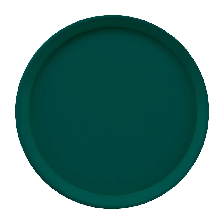 Cambro 1550414 I Camtray Round Tray I 16" (405 mm) Low Profile I Teal I Case of 12