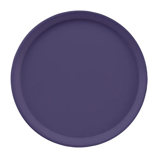 Cambro 1550551 I Camtray Round Tray I 16" (405 mm) Low Profile I Grape I Case of 12