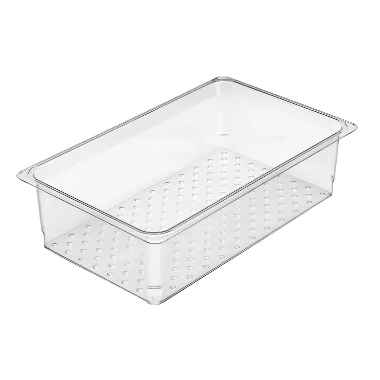 Cambro 15CLRCW I GN 1/1 Colander Food Pans 127 mm Deep I Clear I Case of 6