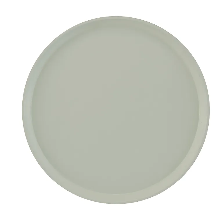 Cambro 1600101 I Camtray Round Tray I 16" (405 mm) I Antique Parchment I Case of 12