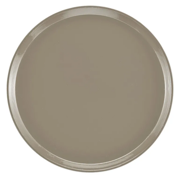Cambro 1600104 I Camtray Round Tray I 16" (405 mm) I Desert Tan I Case of 12