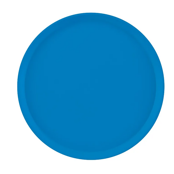 Cambro 1600105 I Camtray Round Tray I 16" (405 mm) I Horizon Blue I Case of 12