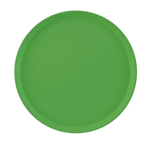 Cambro 1600113 I Camtray Round Tray I 16" (405 mm) I Lime-ade I Case of 12