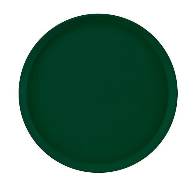 Cambro 1600119 I Camtray Round Tray I 16" (405 mm) I Sherwood Green I Case of 12
