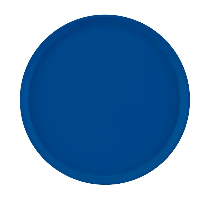 Cambro 1600123 I Camtray Round Tray I 16" (405 mm) I Amazon Blue I Case of 12