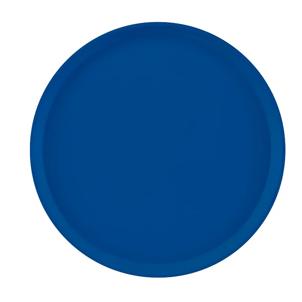 Cambro 1600123 I Camtray Round Tray I 16" (405 mm) I Amazon Blue I Case of 12