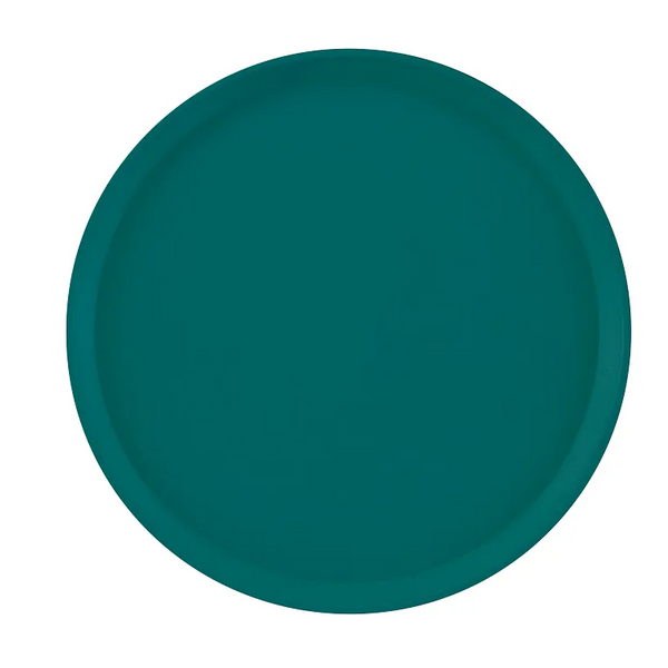 Cambro 1600401 I Camtray Round Tray I 16" (405 mm) I Slate Blue I Case of 12
