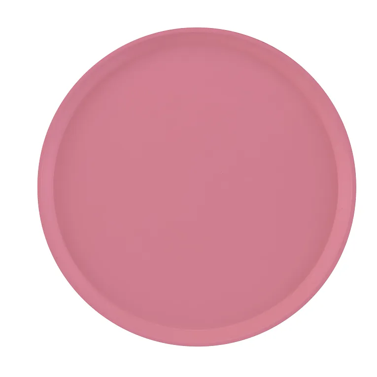 Cambro 1600409 I Camtray Round Tray I 16" (405 mm) I Blush I Case of 12