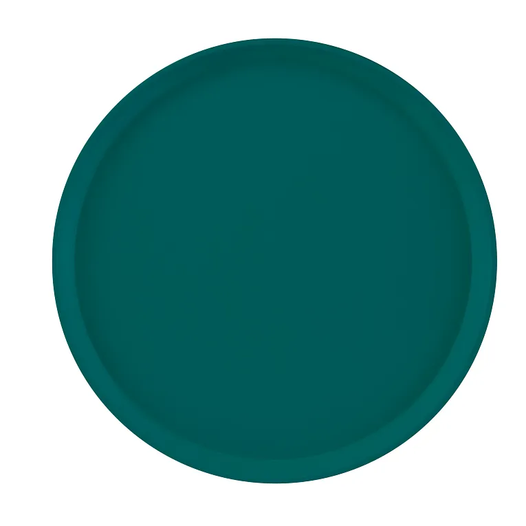 Cambro 1600414 I Camtray Round Tray I 16" (405 mm) I Teal I Case of 12
